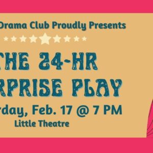 Rock Island High School Drama Club Presents Surprise Play Tonight