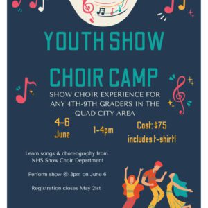 Davenport North Show Choir Camp Coming Up In June