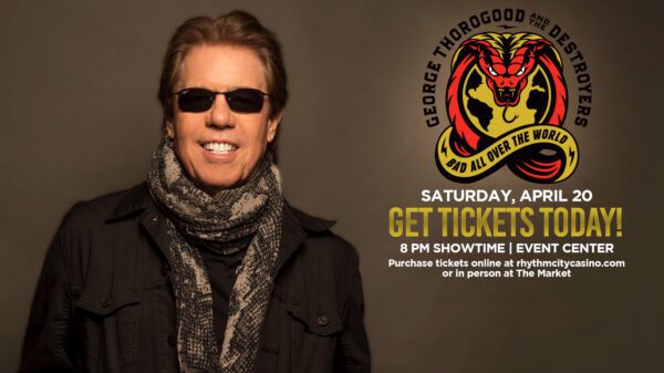 George Thorogood Playing Iowa's Rhythm City Saturday Night