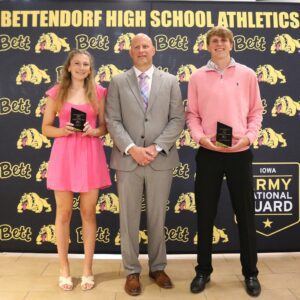 Chase Wakefield And Emily See Win Bettendorf High School Athletes Of The Year