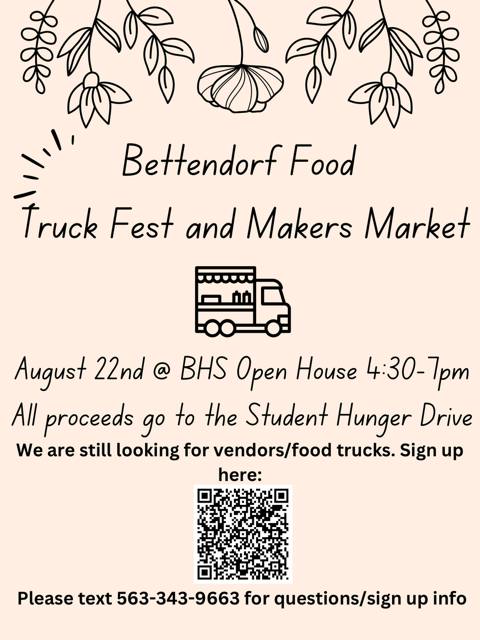 Bettendorf Food Truck Fest And Makers Market Taking Place Aug. 22
