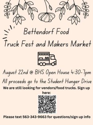 Bettendorf High School Food Truck Fest And Makers Market Seeks Vendors