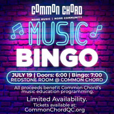 Music Bingo Is Coming To Davenport's Common Chord