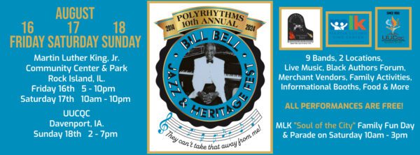 Bill Bell Polyrhythms Jazz Festival Coming To Rock Island This Weekend