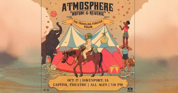 Atmosphere The Traveling Forever Tour Plays Davenport's Capitol Theatre Tonight