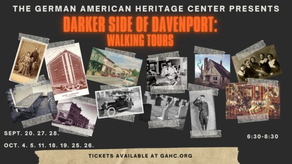 Experience The Darker Side Of Davenport Ghost Tour Tonight