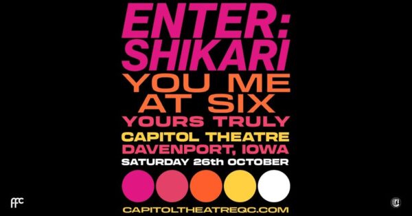 Enter Shikari Enters Davenport's Capitol Theatre Tonight