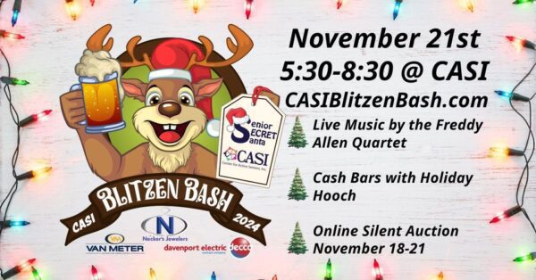 CASI Blitzen Bash Rides Into The Quad-Cities Tonight