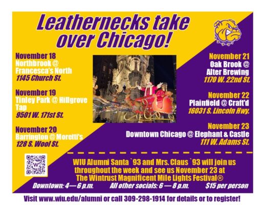 Western Illinois University Taking Over Chicago in November