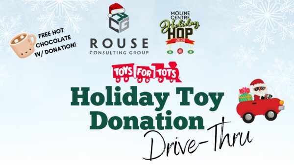 Rouse Holding Toys For Tots Toy Drive In Downtown Moline During Holiday Hop