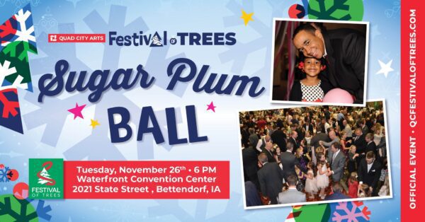 Festival Of Trees Sugar Plum Ball Dancing Into Bettendorf's Waterfront Center Tonight