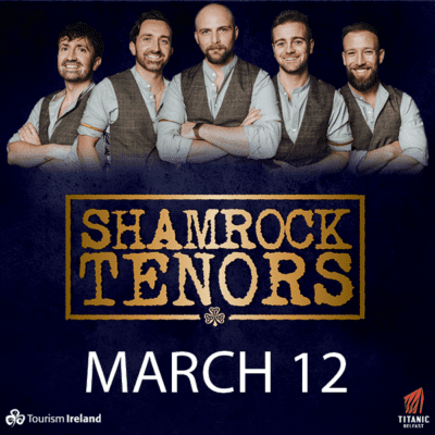 Shamrock Tenors Coming To Davenport's Adler Theatre