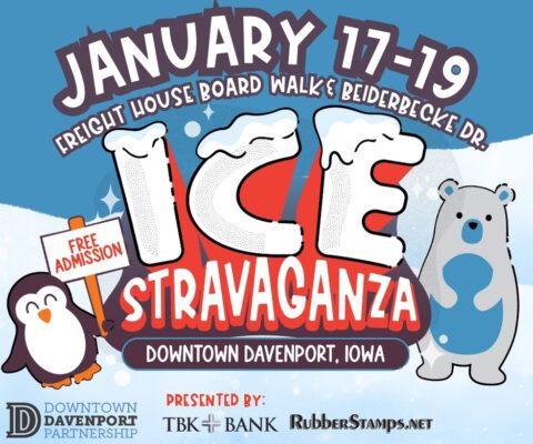 IceStravaganza 2025 Skating Into Iowa's Freight House In Downtown Davenport