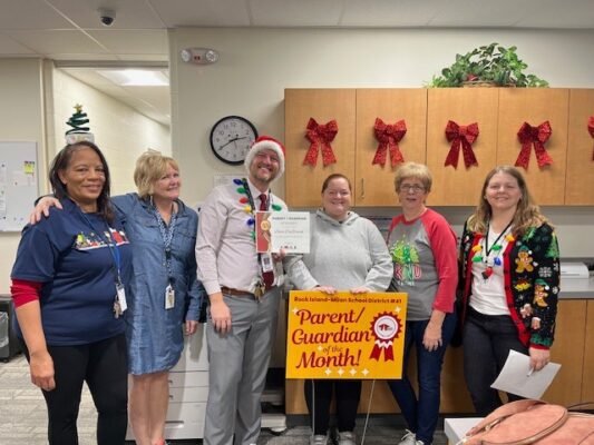 Rock Island Schools Select January Parent/Guardian Of The Month