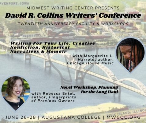 Quad Cities Collins Writers’ Conference Marks 20 Years June 26-28