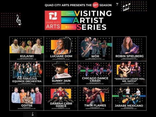 Quad City Arts to Scale Back Visiting Artist Series