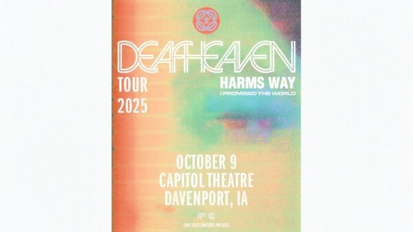 Deafheaven Coming To Davenport's Capitol Theatre