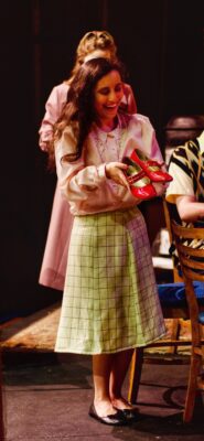 Emma Terronez as Anne gets a pair of new shoes.