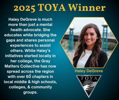 Quad Cities Suicide Prevention Leader Wins a National Youth Award