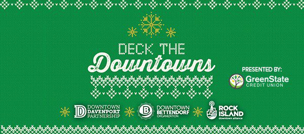 Deck the Downtowns in Davenport, Bettendorf and Rock Island