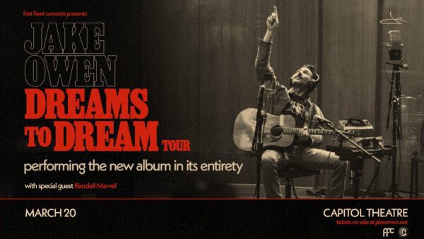 NEW CONCERT ANNOUNCED! Jake Owen Coming To Davenport's Capitol Theatre