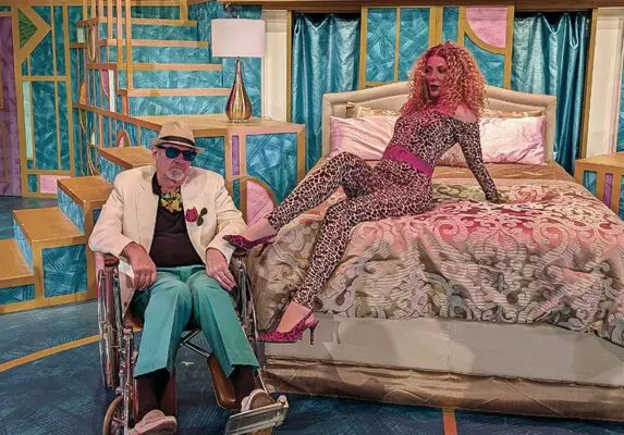 Brad Hauskins and Sarah Hayes.