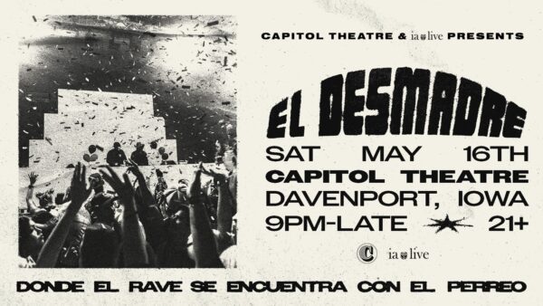 El Desmadre latin rave logo