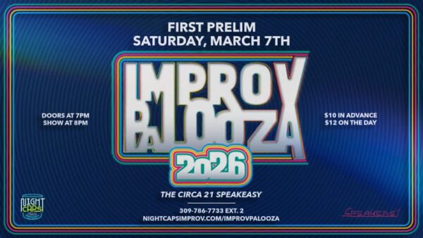 ImprovPalooza Bringing The Laughs To Rock Island Speakeasy Tonight
