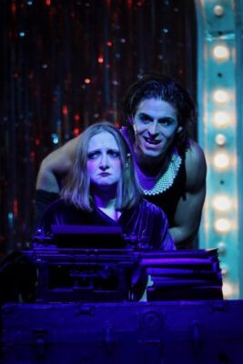 Steph Moeller with John Whitson.