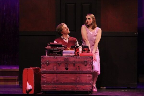 Dan Williams and Steph Moeller in the "Perfectly Marvelous" scene in "Cabaret."