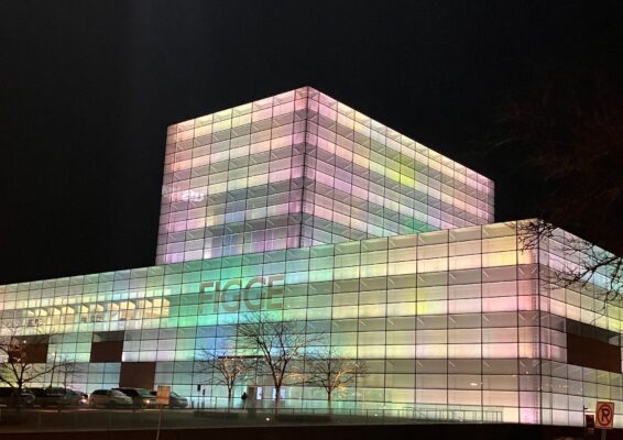 Melissa Mohr, executive director of the Figge Art Museum, Davenport, will receive the Eddy Award for Art, for leading the $4-million permanent exterior lighting of the Figge. Leo Villareal's "Evanescent Field" also is nominated for an international "(d)arc" award for lighting design.