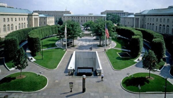 The National Law Enforcement Memorial -- which honors federal, state, local and tribal law enforcement officers killed in the line of duty -- was dedicated in Washington, D.C. in 1991.