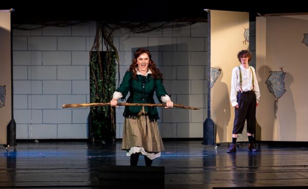 Abigail Bennett as Mary and Danny Hauskins as Dickon in Spotlight's "The Secret Garden."