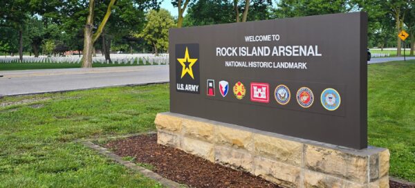 Rock Island Arsenal is a U.S. military installation on a 946-acre island in the Mississippi River that employs over 6,000 military, civilian and contractor personnel.