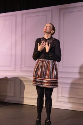 Sarah Lounsberry in "Master Class."