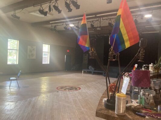A view of the former Village Theatre interior in December 2024 (photo by Jonathan Turner).
