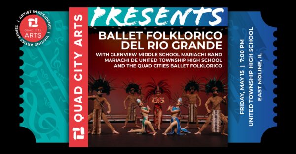 Ballet Folklorico Del Rio Grande, Glenview Mariachi Band Playing East Moline Friday