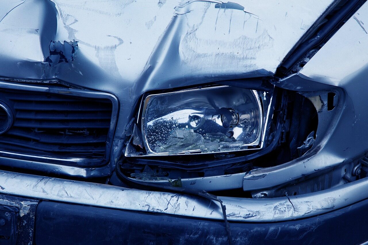 headlamp, accident, auto, blue, broken, car, collision, crash, damage, car wallpapers, detail, front, glass, headlight, metal, repair, speed, vehicle, wreck, blue car, blue glass, blue glasses, blue metal