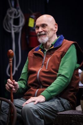Michael Schmidt (not in costume) plays Col. McKean of Delaware in the current production.