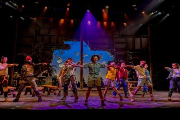 A scene from "Godspell," running through June 7 at Timber Lake Playhouse.