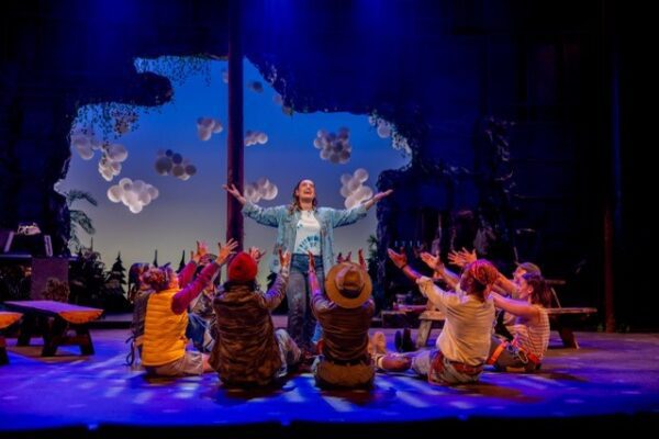 A scene from "Godspell," running through June 7 at Timber Lake Playhouse.