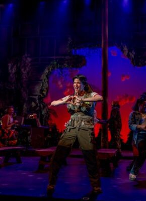 Gabe Salazaar sings "We Beseech Thee" in Timber Lake's new production of "Godspell."