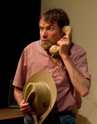Greg O'Neill as Noah in "The Rainmaker," which runs through June 14 in Geneseo.