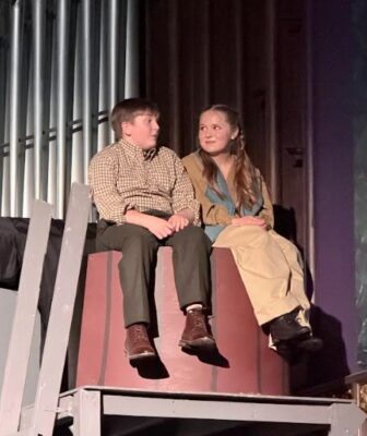Brighton Greim (Jesse Tuck) and Lucy Emerle (Winnie Foster).