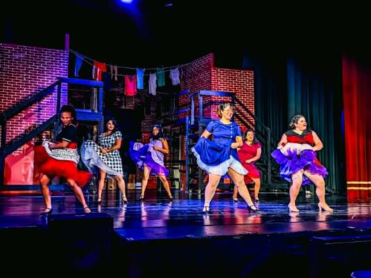 A scene from the new "West Side Story," directed by Adam Sanders, opening June 12 at Spotlight Theatre, Moline.